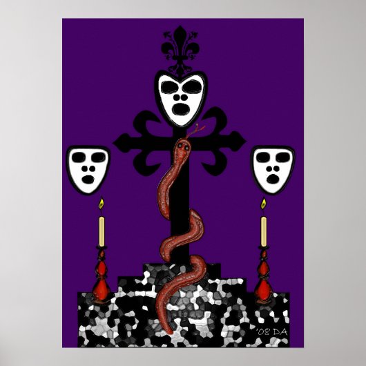 Altar Image für Baron Samedi und Guede Poster (Vorne)