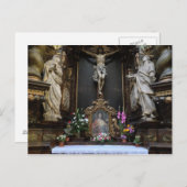 Altar in Prag Postkarte (Vorne/Hinten)