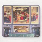 Altar mit einem darstellenden Triptychon Mousepad (Vorne)