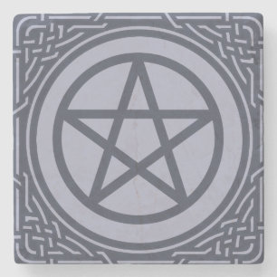 Altar-Pentagramm - Meer Steinuntersetzer