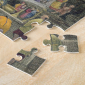 Altar-Stück im "YUN Stzoo Stzee" Tempel, tönen Puzzle (Seite)