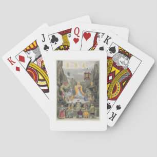 Altar-Stück im "YUN Stzoo Stzee" Tempel, tönen Spielkarten