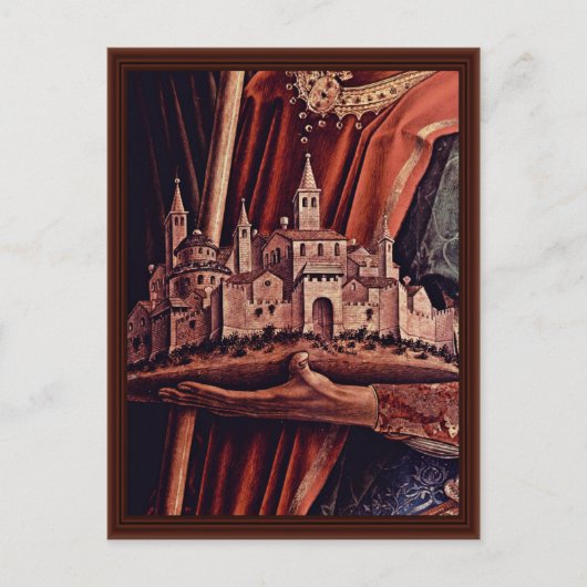 Altar Triptych, rechtes Panel Postkarte (Vorderseite)