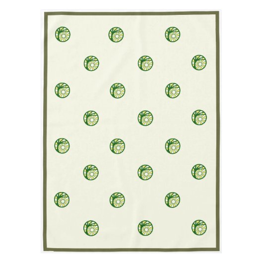 Altar-Tuch mit Sonnenbäumen, 52"x70" Tischdecke (Vorderseite)