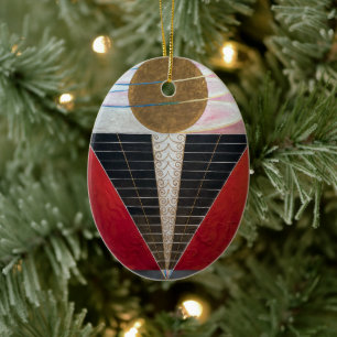 Altarbild 2 Hilma af Klint Keramik Ornament