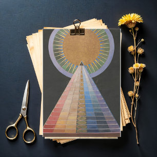 Altarbild Nr. 1,Gruppe X Altarpieces,Hilma af Klin Seidenpapier