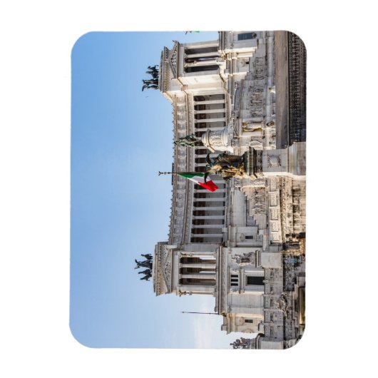 Altare della Patria am frühen Morgen - Rom, Italie Magnet (Vertikal)