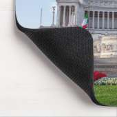 Altare della Patria am frühen Morgen - Rom, Italie Mousepad (Ecke)