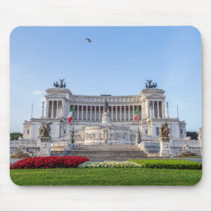 Altare della Patria am frühen Morgen - Rom, Italie Mousepad