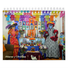 Altares y Ofrendas Calendar Kalender