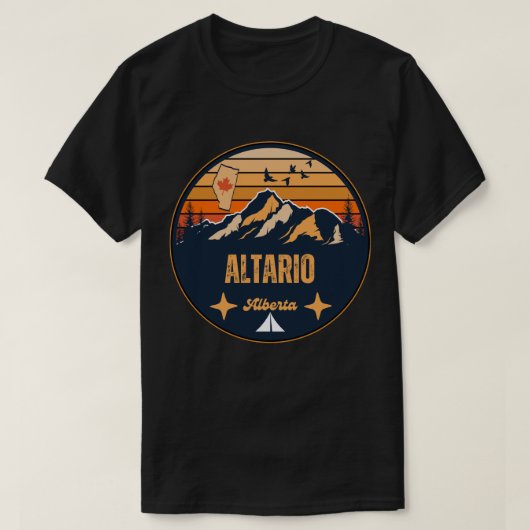 Altario, Alberta T-Shirt (Design vorne)