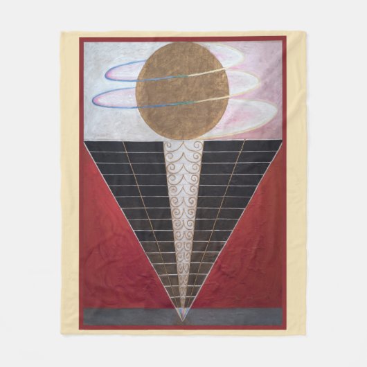 Altarpice Nr. 2, Hilma af Klint Fleecedecke (Vorderseite)