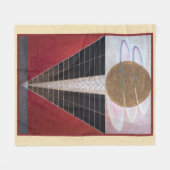 Altarpice Nr. 2, Hilma af Klint Fleecedecke (Vorderseite (Horizontal))