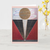 Altarpice Nr. 2, Hilma af Klint Karte (Gelbe Blume)