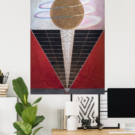Altarpice Nr. 2, Hilma af Klint Poster (Heimbüro)