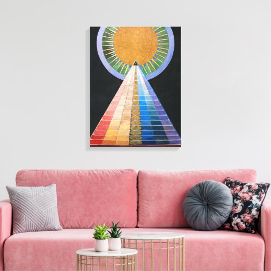 Altarpiece 1 | Hilma af Klint | Leinwanddruck (Insitu (Wohnzimmer))