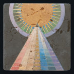 Altarpiece 1 | Hilma af Klint | Steinuntersetzer<br><div class="desc">Gruppe X,  Altarpiece,  Nr. 1 ist ein Gemälde von Hilma af Klint aus dem Jahr 1915.</div>