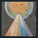 Altarpiece 1 | Hilma af Klint | Steinuntersetzer<br><div class="desc">Gruppe X,  Altarpiece,  Nr. 1 ist ein Gemälde von Hilma af Klint aus dem Jahr 1915.</div>