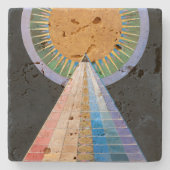 Altarpiece 1 | Hilma af Klint | Steinuntersetzer (Vorderseite)