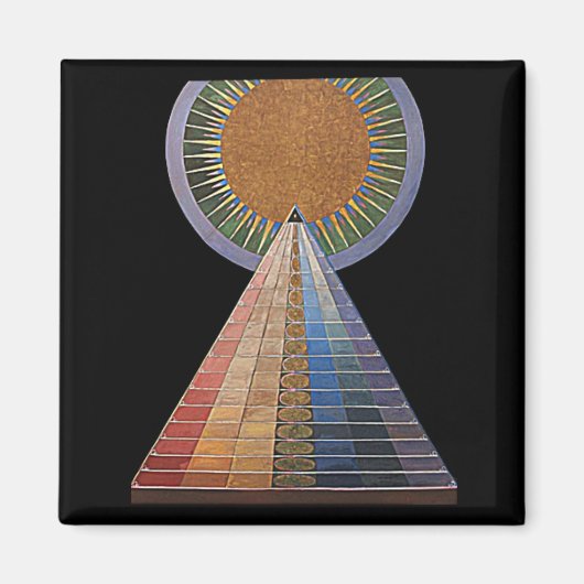 Altarpiece by Hilma af Klint, Fine Art Magnet (Vorne)
