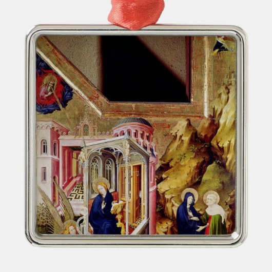 Altarpiece Chartreuse de Champmol 2 Ornament Aus Metall (Vorne)