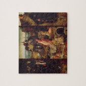 Altarpiece der Einsiedler (Öl auf Platte) Puzzle (Vertikal)