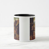 Altarpiece der Einsiedler (Öl auf Platte) Tasse (Zentrum)