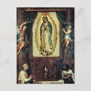 Altarpiece der Jungfrau Guadalupe von Cabrera Postkarte