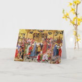 Altarpiece der sieben Freuden an der Jungfrau Karte (Gelbe Blume)