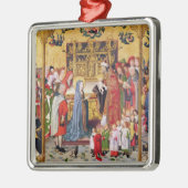 Altarpiece der sieben Freuden an der Jungfrau Ornament Aus Metall (Links)