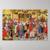 Altarpiece der Sieben Joys of the Jungfrau Poster (Vorne)
