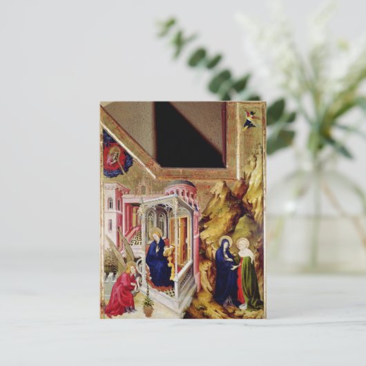 Altarpiece des Chartreuse de Champmol 2 Postkarte (Stehend Vorderseite)