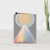Altarpiece, Gruppe X, Nr. 1 von Hilma af Klint Dankeskarte (Rückseite)
