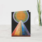 Altarpiece, Gruppe X, Nr. 1 von Hilma af Klint Dankeskarte (Vorderseite)