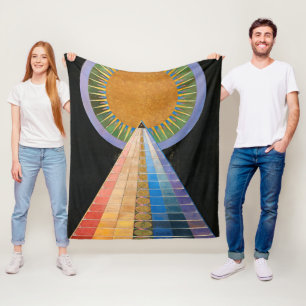 Altarpiece, Gruppe X, Nr. 1 von Hilma af Klint Fleecedecke