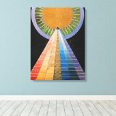 Altarpiece, Gruppe X, Nr. 1 von Hilma af Klint Leinwanddruck (Insitu (Holzboden))