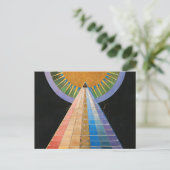 Altarpiece, Gruppe X, Nr. 1 von Hilma af Klint Postkarte (Stehend Vorderseite)