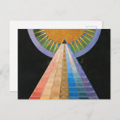 Altarpiece, Gruppe X, Nr. 1 von Hilma af Klint Postkarte (Vorne/Hinten)