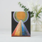 Altarpiece, Gruppe X, Nr. 1 von Hilma af Klint Postkarte (Stehend Vorderseite)