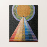 Altarpiece, Gruppe X, Nr. 1 von Hilma af Klint Puzzle<br><div class="desc">Hilma af Klint - Altarpiece,  Gruppe X,  Nr.1. Hilma af Klint war eine schwedische Künstlerin und Mystikerin,  deren Gemälde der erste Western abstrakter Kunst waren,  der der heutigen Kunstgemeinschaft bekannt war. Sie gehörte zu einer Gruppe namens "Die Fünf",  einem Frauenkreis,  der von Theosophie inspiriert wurde.</div>