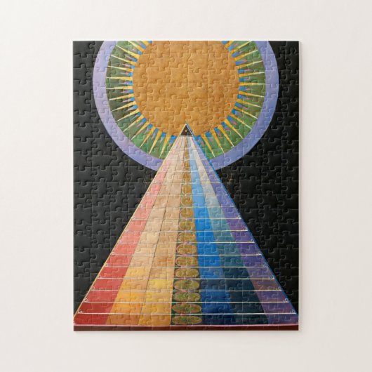 Altarpiece, Gruppe X, Nr. 1 von Hilma af Klint Puzzle (Vertikal)