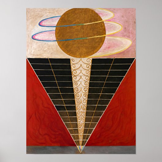 Altarpiece, Gruppe X, Nr. 2 von Hilma af Klint Poster (Vorne)