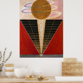Altarpiece, Gruppe X, Nr. 2 von Hilma af Klint Poster (Küche)