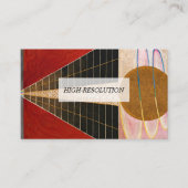 Altarpiece, Gruppe X, Nr. 2 von Hilma af Klint Visitenkarte (Vorderseite)