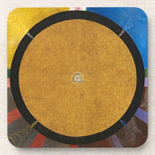 Altarpiece, Gruppe X, Nr. 3 von Hilma af Klint Getränkeuntersetzer (Vorderseite)