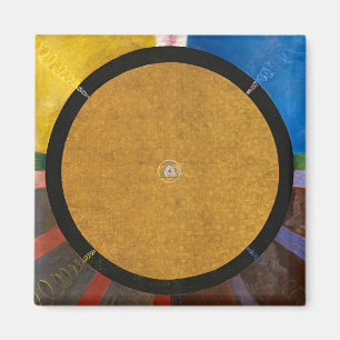 Altarpiece, Gruppe X, Nr. 3 von Hilma af Klint Magnet
