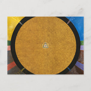 Altarpiece, Gruppe X, Nr. 3 von Hilma af Klint Postkarte