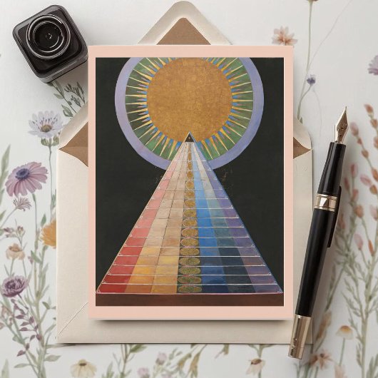 Altarpiece No 1,Group X Altarpieces,Hilma af Klint Postkarte