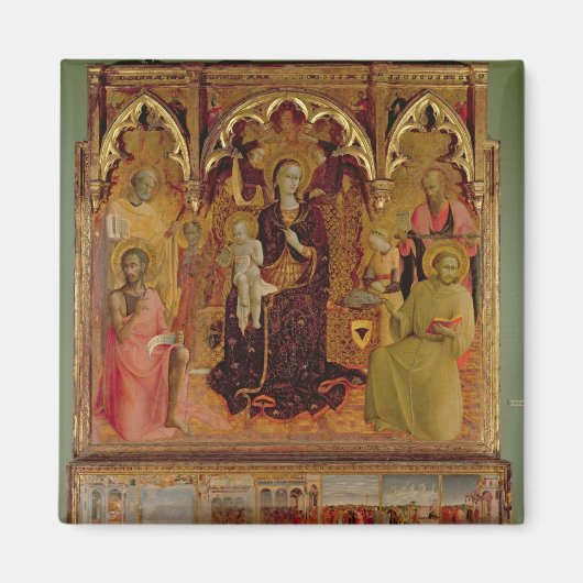 Altarpiece of the Madonna of the Snow, c.1430-32 ( Magnet (Vorne)
