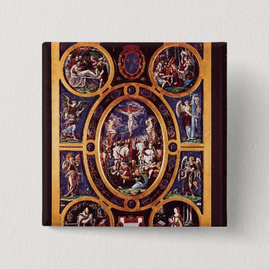 Altarpiece von Sainte-Chapelle Button (Vorderseite)
